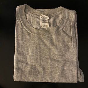 Gray shirt